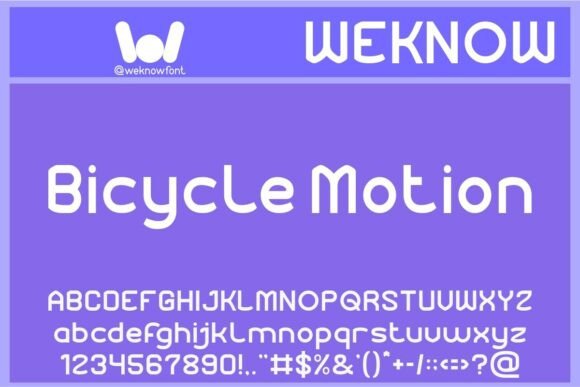 Bicycle Motion: A Sans Serif Font Built for Scroll-Stopping Marketing
