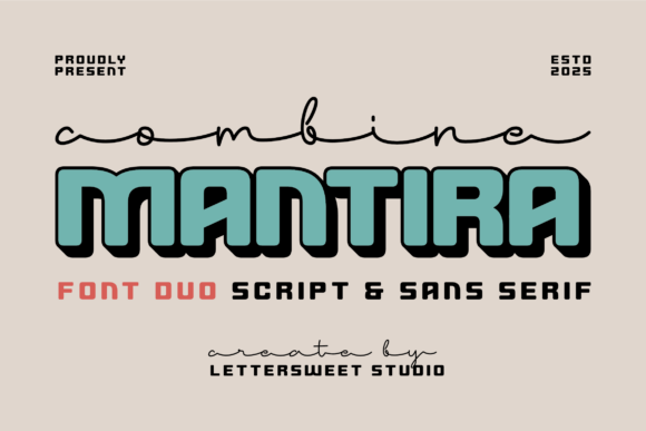 Combine Montira: A Font Duo That Feels Like a Design Win