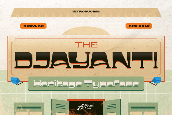 Djayanti: A Slab Serif That Brings Heritage Charm to Modern Web Design