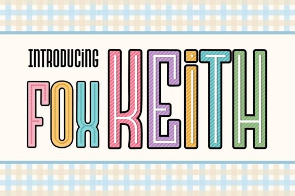 Fox Keith: A Playful Display Typeface for Digital Branding