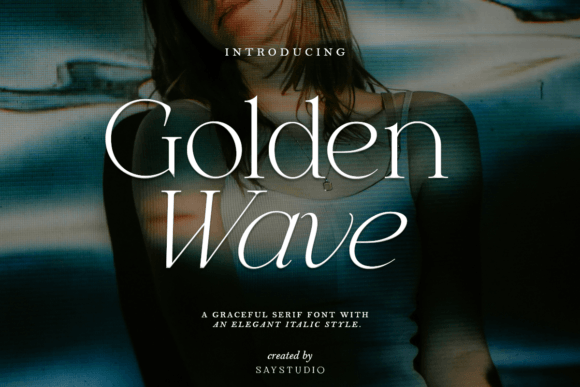 Golden Wave: A Serif Font That Elevates Real Small Business Branding