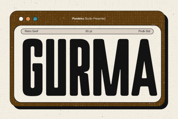 Gurma: A Bold Sans Serif Font for Campaign Headlines