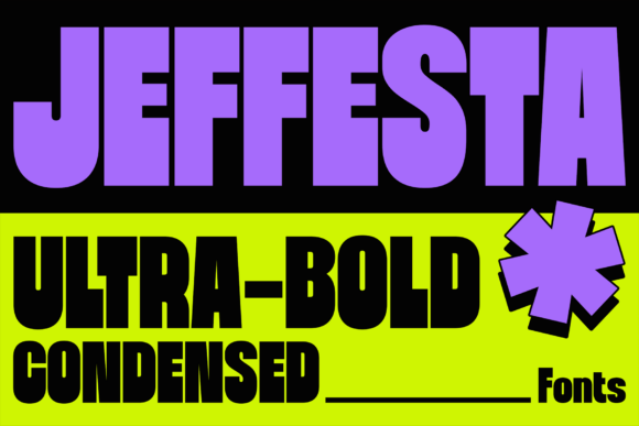 Jeffesta: The Sans Serif That Makes Your Headlines Unmissable