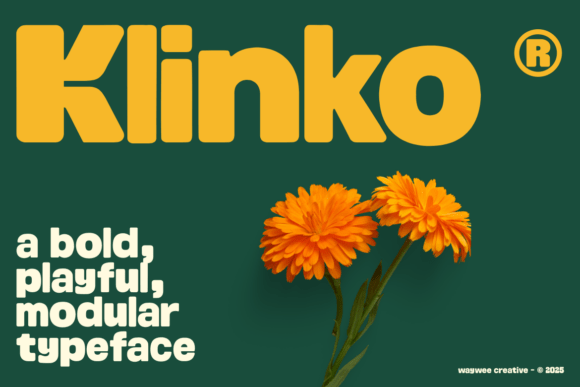 Klinko: A Bold, Playful Sans Serif Font for Small Business Branding