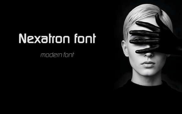 Nexatron: The Retro-Futurist Sans Serif That Stops Scrolling
