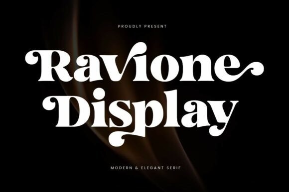 Ravione Display: A Premium Serif Font for Brand Confidence