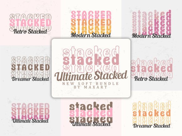 Ultimate Stacked: A Playful Display Font That Cuts Through the Feed