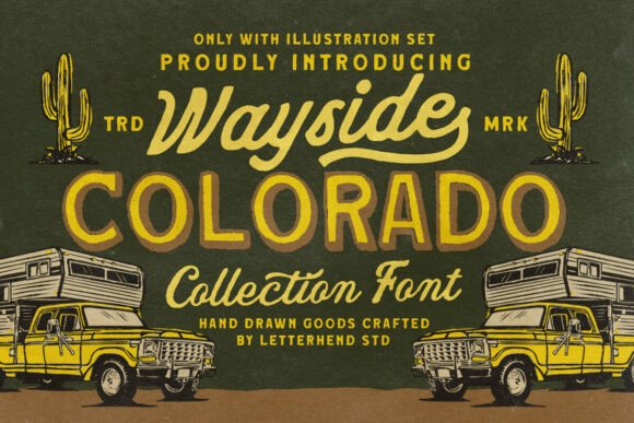 Wayside Colorado Font: A Retro-Infused Sans Serif for Scroll-Stopping Campaigns